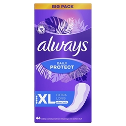 Εικόνα της Always Σερβιετάκια Daily Protect Extra Long XL 44 Τεμαχίων