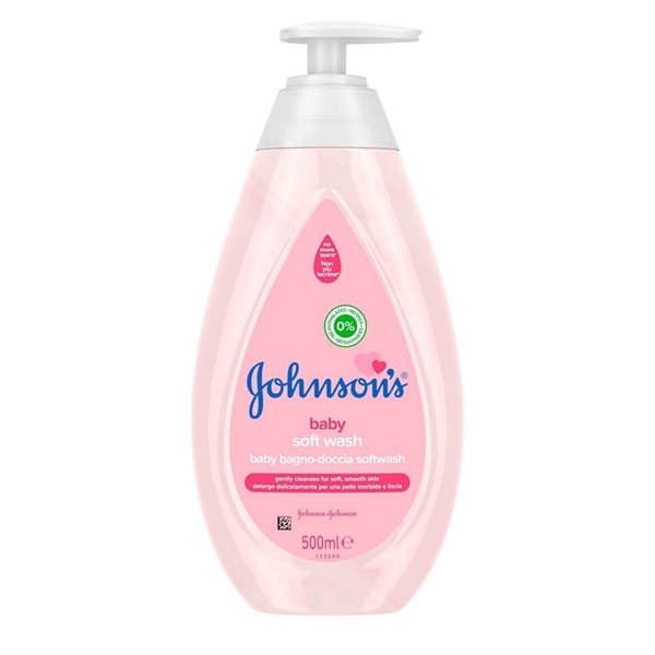 Εικόνα από Johnson's Baby Αφρόλουτρο Soft Pink 750ml