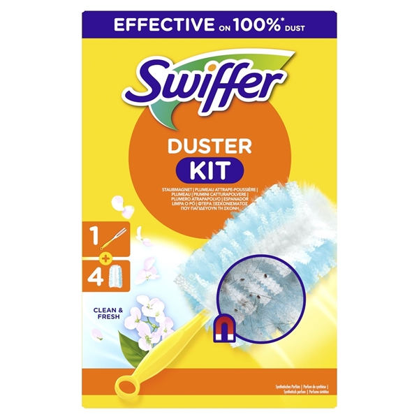 Εικόνα από Swiffer Dusters Clean - Fresh Xειρολαβή +4 Αντ/κα για Ξεσκόνισμα