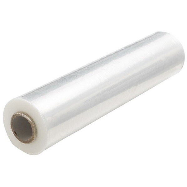 Εικόνα από Stretch Film Χειρός 2kg - (Μεμβράνη Συσκευασίας) Διάφανη (130m)