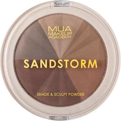 Εικόνα της Mua Makeup Academy Sandstorm Shade & Sculpt Powder Πούδρα για Contouring 15gr