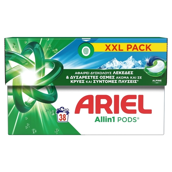 Εικόνα από Ariel Pods All in 1 Alpine 38 τεμαχίων