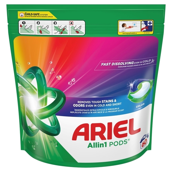 Εικόνα από Ariel Pods All in 1 Color 60 τεμαχίων