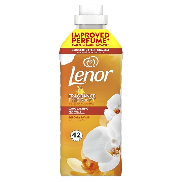 Εικόνα από Lenor Mαλακτικό Joy Gold Orchid  42 Mεζούρες 882ml