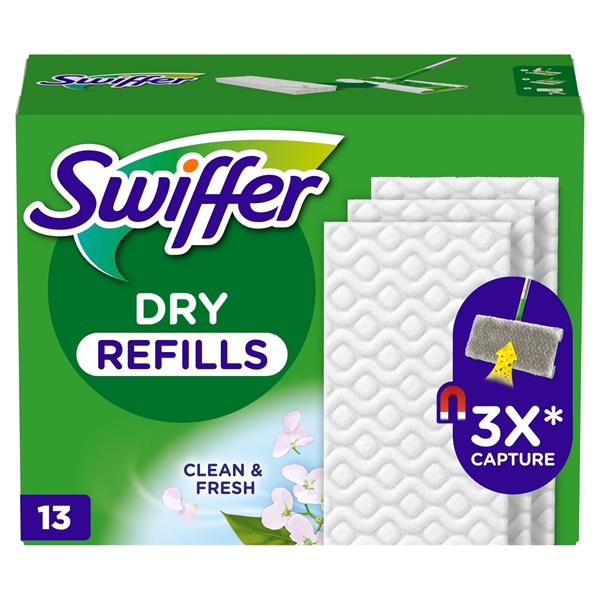 Εικόνα από Swiffer Dry Ανταλλακτικά Πανάκια Fresh 13 Τεμαχίων