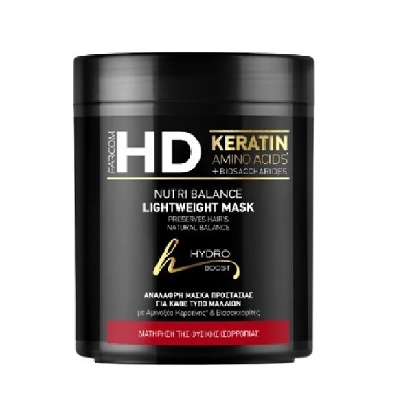 Εικόνα από Farcom HD Keratin Nutri Balance Μάσκα για προστασία 1000ml