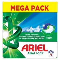 Εικόνα της Ariel Pods All in 1 Alpine 76 τεμαχίων