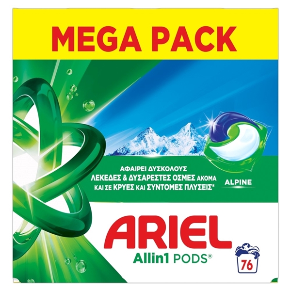 Εικόνα από Ariel Pods All in 1 Alpine 76 τεμαχίων