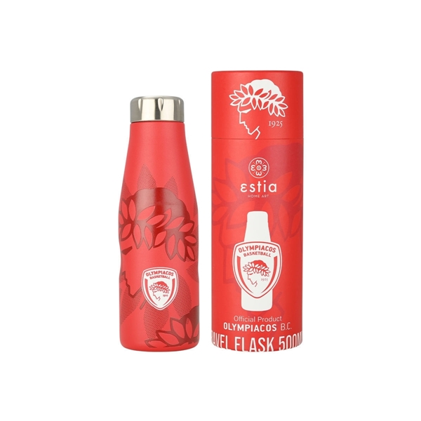 Εικόνα από Estia Travel Flask Olympiacos B.C. Official 0.5lt