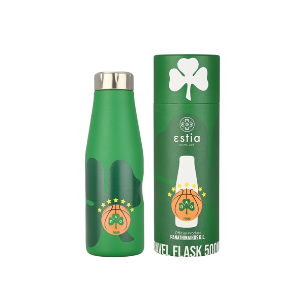 Εικόνα από Estia Travel Flask Panathinaikos B.C. Official 0.5lt