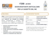 Εικόνα από FAREN  F200 Καθαριστικό αφαλατικό για Καζανάκια (WC) 1Lt.