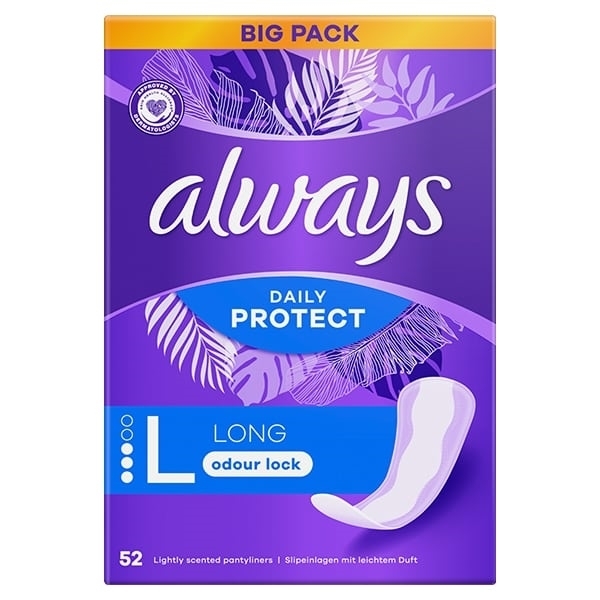Εικόνα από Always Σερβιετάκια  Daily Protect  Long  52 Τεμαχίων