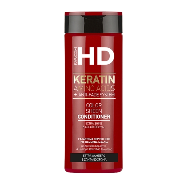 Εικόνα από Farcom HD Keratin Color Sheen Conditioner για βαμμένα μαλλιά 330ml