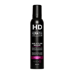 Εικόνα της Farcom HD Keratin Hair Styling Mousse Ultra Strong Hold 250ml