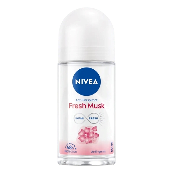 Εικόνα από Nivea Women 48h Anti-perspirant Fresh Musk Roll-On 50ml