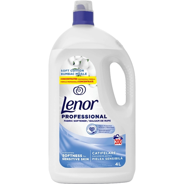 Εικόνα από Lenor Mαλακτικό Professional Sost Cotton 4Lt  (200 Mεζούρες)