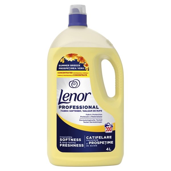 Εικόνα από Lenor Mαλακτικό Professional Summer Breeze 4Lt  (200 Mεζούρες)