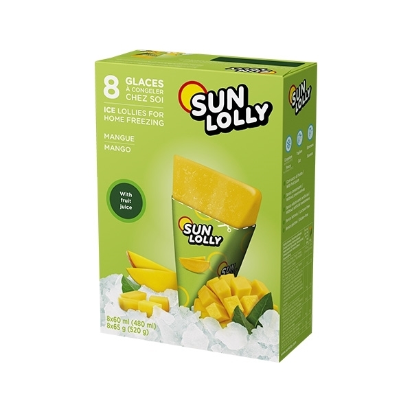 Εικόνα από Sun Lolly Γρανίτα Mango σε Φακελάκια  8x60ml