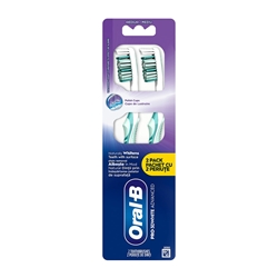 Εικόνα της Oral-B Oδοντόβουρτσα Pro 3DWhite  Advanced 35 Mέτρια 2 Tεμάχια