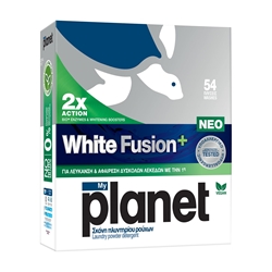 Εικόνα της My planet Σκόνη Πλυντηρίου White Fusion + 54μεζ./2484gr