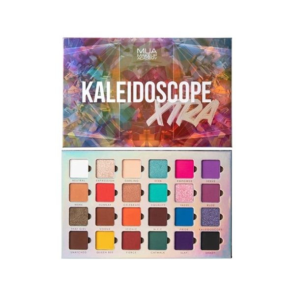 Εικόνα από Mua Makeup Academy Eyeshadow Pallette -Kaleidoscope Extra 24 Shade 26.4g