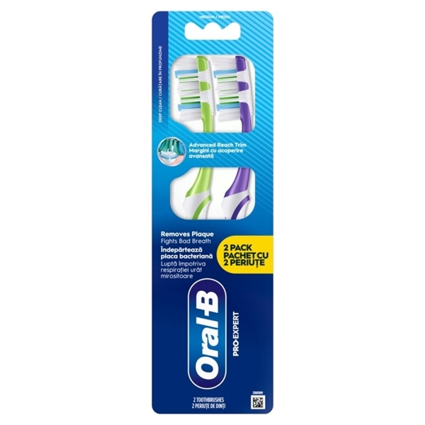 Εικόνα από Oral-B Oδοντόβουρτσα Pro Deep Clean 40 Mέτρια 2 Tεμάχια