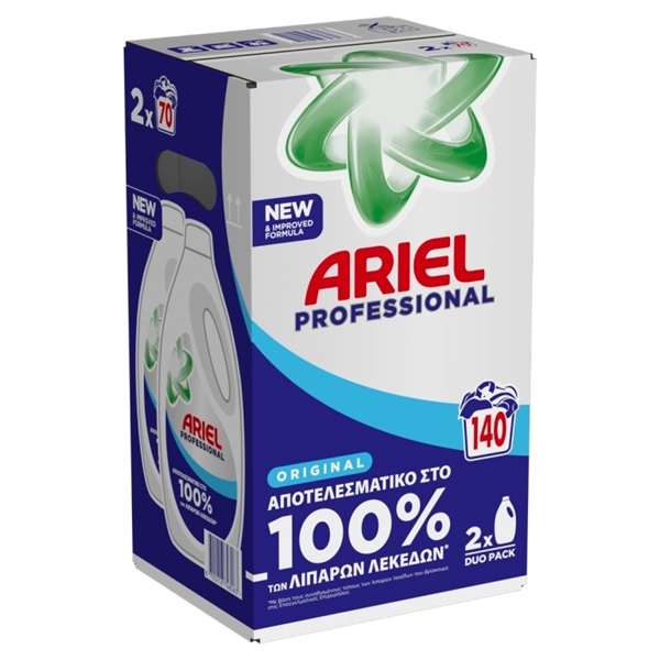 Εικόνα από Ariel Υγρό Πλυντηρίου Professional Κανονικό 140 Μεζούρες