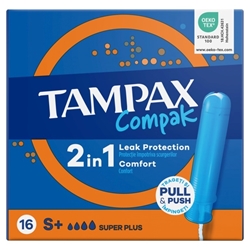 Εικόνα της Tampax Compak Super Plus 16 Tεμαχίων