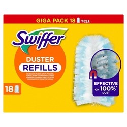 Εικόνα της Swiffer Dusters Αντ/κα για Ξεσκόνισμα 18 Tεμαχίων Mega