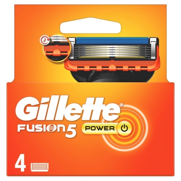 Εικόνα από Gillette Aνταλλακτικά Fusion Power Blister 4 Tεμαχίων