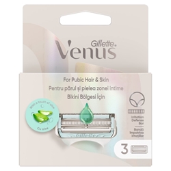 Εικόνα της Gillette Woman Ανταλλακτικά Ξυραφάκια Venus Fig  Blister 3 Tεμαχίων