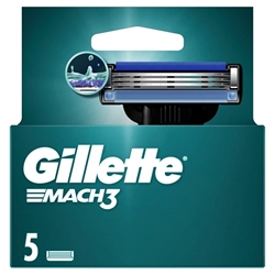 Εικόνα της Gillette Aνταλλακτικά Mach3 Blister 5 Τεμαχίων