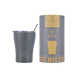 Εικόνα της Estia Coffee Mug Save The Aegean Fjord Grey 0.35lt
