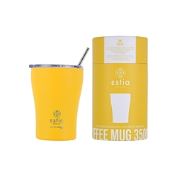 Εικόνα της Estia Coffee Mug Save The Aegean Pineapple Yellow 0.35lt