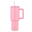 Εικόνα της Estia Θερμος Straw Tumbler XL Save The Aegean Blossom Rose 900 ml