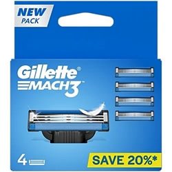 Εικόνα της Gillette Aνταλλακτικά Mach3 4 Τεμαχίων