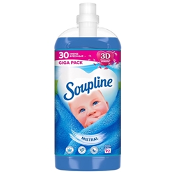 Εικόνα της Soupline Συμπυκνωμένο Μαλακτικό Ρούχων Mistral 92Μεζούρες 1.92L