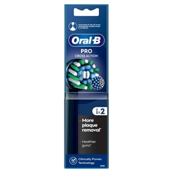 Εικόνα της Oral-B Aνταλλακτικά Cross Action Black για Hλεκτρική Oδοντόβουρτσα 2 Tεμάχια