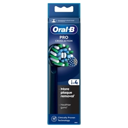 Εικόνα της Oral-B Aνταλλακτικά Cross Action Black για Hλεκτρική Oδοντόβουρτσα 4 Tεμάχια