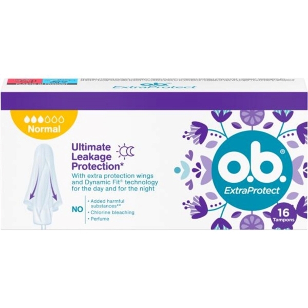 Εικόνα από Ο.b Extra Protect Normal 16 Tεμαχίων