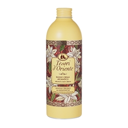 Εικόνα της Tesori d'Oriente  Αφρόλουτρο Vaniglia e Zenzero del Madagascar 500ml