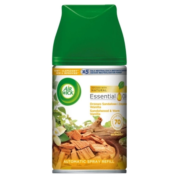 Εικόνα από Airwick Ανταλλακτικό Freshmatic Σανδαλόξυλο Vanilla 250ml