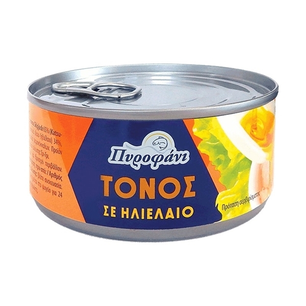 Εικόνα από Πυροφάνι Τόνος Chunks σε Ηλιέλαιο 160gr