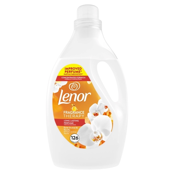Εικόνα από Lenor Mαλακτικό Joy Gold Orchid 126 Mεζούρες