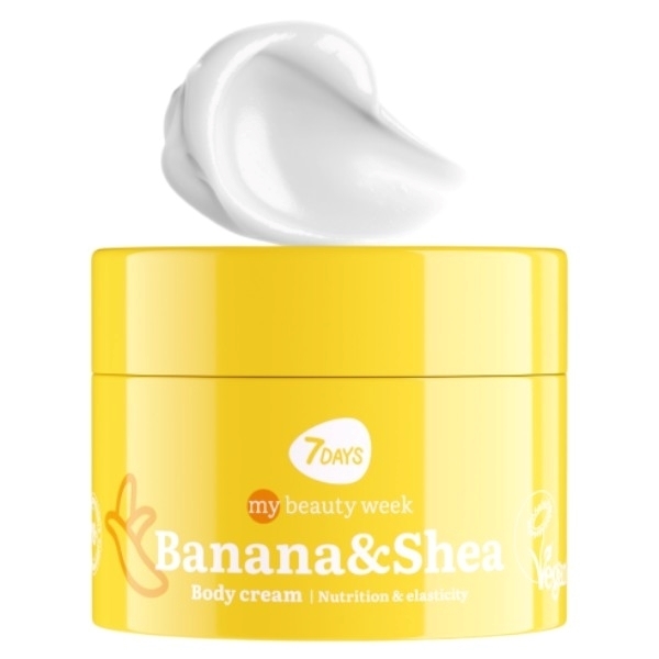 Εικόνα από 7DAYS KOREAN Banana & Shea Body Cream 250ml