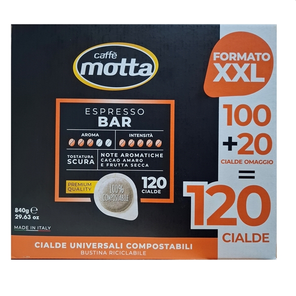 Εικόνα από Motta cialde espress classico 100+20 Κάψουλες