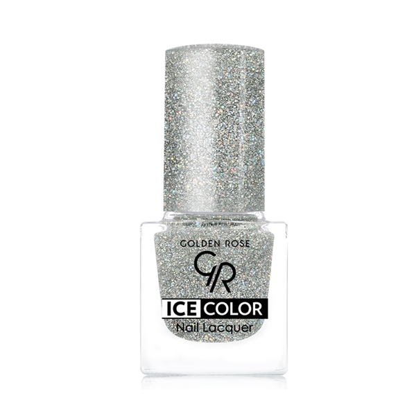 Εικόνα από Golden Rose Ice Color Nail Lacquer  196 Ασημί 6ml