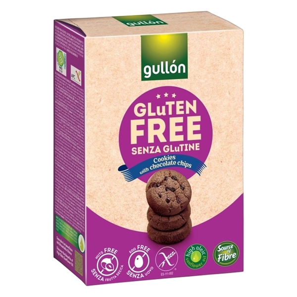 Εικόνα από Gullon Gluten Free Chocolate Chip Cookies 200gr