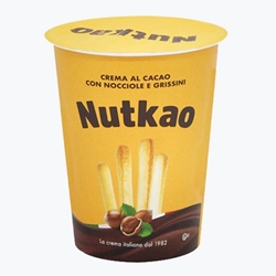 Εικόνα της NUTKAO Σνακ Κρέμα κακάο φουντουκιού και κριτσίνια. 52gr