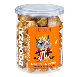 Εικόνα της Boomza Caramel Pop Corn Royal Salted 90gr